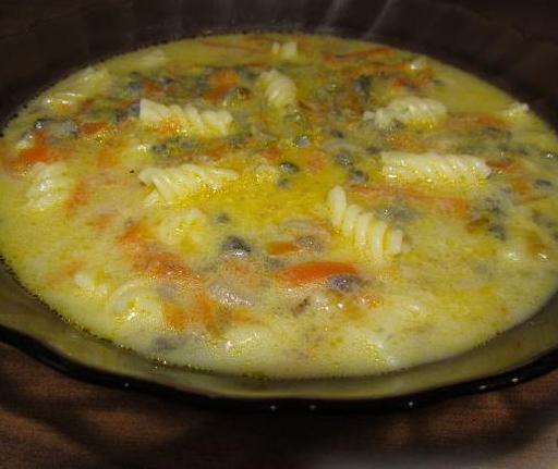 Польский грибной суп