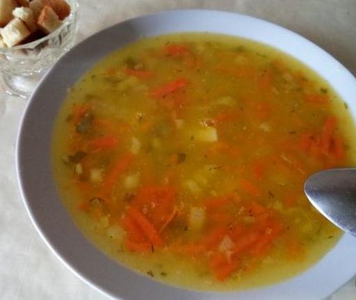 Простий Пісний Гороховий Суп