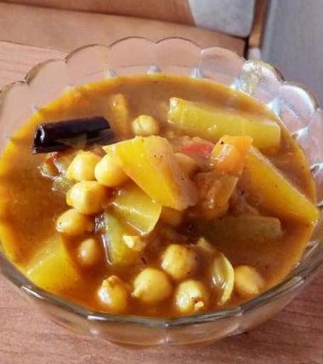 Тыквенный суп-карри на кокосовом молоке