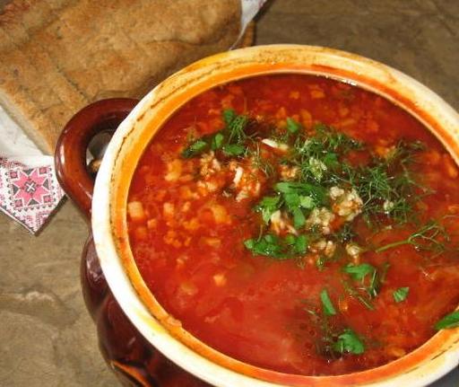 Томлений Борщ Лісовий